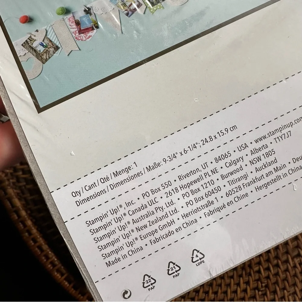 Stampin Up Designer Kit Set of 2 Heartfelt Banners New in Package